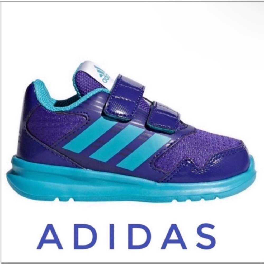 New authentic Adidas baby infant signature retro sneakers tennis shoes sz 4
